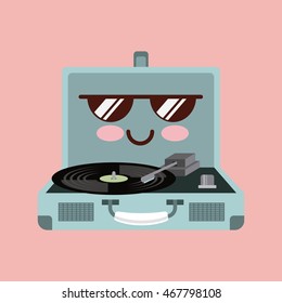 music vintage design, vector illustration eps10 graphic