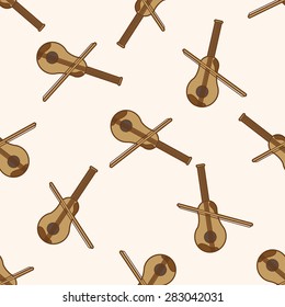 music violin ,seamless pattern