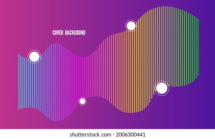 Ola musical de fondo abstracto azul. Ilustración vectorial futurista. Tecnología, salpicadura digital o explosión de puntos de datos. Forma de onda del baile de puntos.