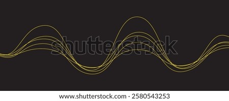Music wave line sound one noise icon audio frequency signal podcast radio sound wave volume hand art. Acoustic line music logo record sound wave doodle sketch abstract. Vector illustration 