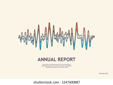 Music wave player logo. Colorful equalizer element. Isolated design symbol. Vector Illustration