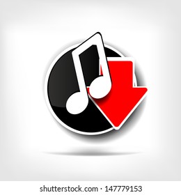 Music web icon