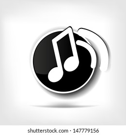 Music web icon