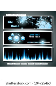 Music webpage