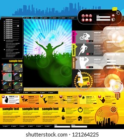 Music Website Template