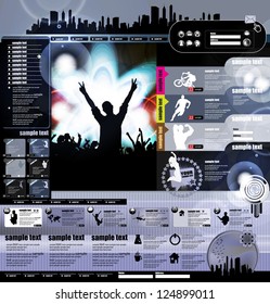 Music Website Template