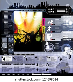 Music Website Template