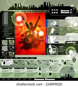 Music Website Template