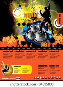 Music Website Template