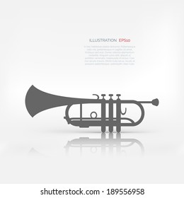 Music wind instruments icon