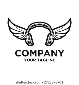 Music Wings Abstrakte Vektordesigns