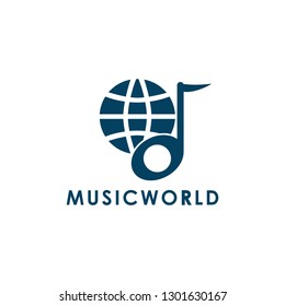 music world icon logo