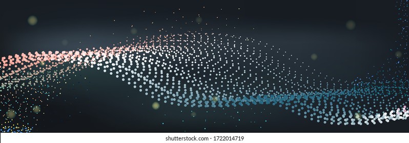 
Fondo musical abstracto. Ecualizador para la música, mostrando ondas sonoras con ondas musicales, concepto de vector ecualizador musical. Pasos 10