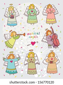 musical angels color collection