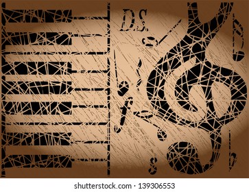 musical background 