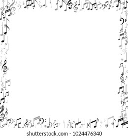 12,142 Music notes border Images, Stock Photos & Vectors | Shutterstock