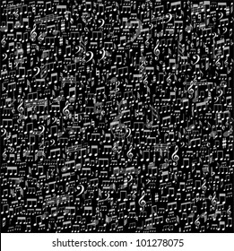 Musical background, vector