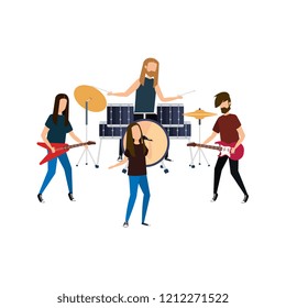 musical band avatars characters