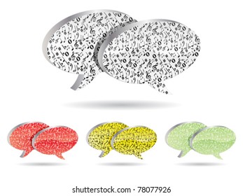 musical chat icons