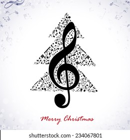 musical christmas tree