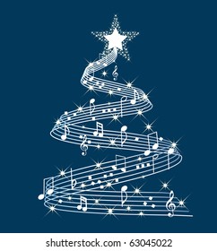 musical christmas tree