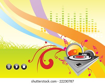 serie disco de composición musical