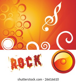 musical composition disco series, design
