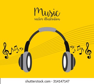 musical concept design, vector illustration eps10 graphic 