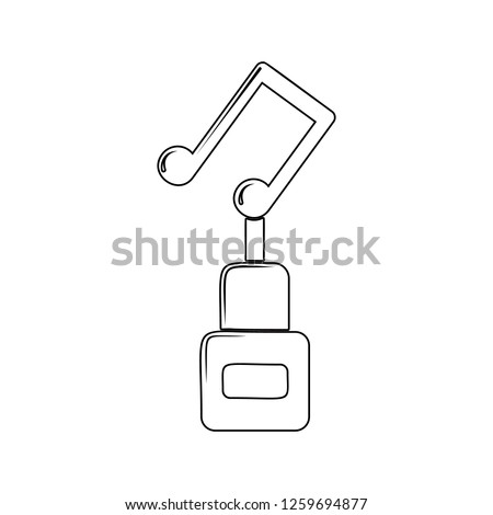 musical cup icon. Element of Sucsess and awards for mobile concept and web apps icon. Thin line icon for website design and development, app development