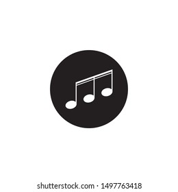 Musical design element,music notes,symbols,vector illustration. - Vector