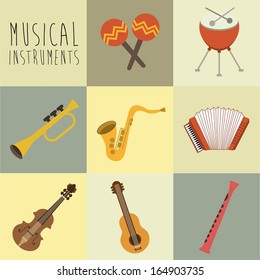 musical design over white background vector illustration
