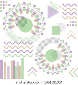 Musical disc mandala with playful patterns,definitely can use for music CD covers and many more.
