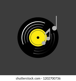 musical disc, record