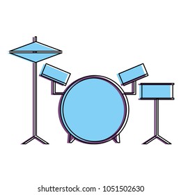 musical drums battery set instruments
