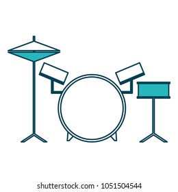 musical drums battery set instruments
