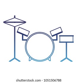 musical drums battery set instruments