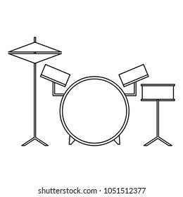 musical drums battery set instruments