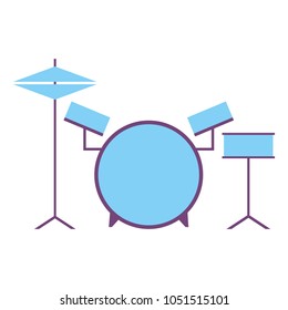 musical drums battery set instruments