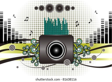 musical element, speakers