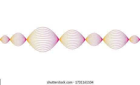 Ecualizador musical, ajustes de sonido, gráficos digitales de pista de sonido. Calendario financiero, supervisión de los tipos de cambio, tendencias de los tipos de cambio. Barra de gráfico horizontal lineal. Ilustración aislada del vector de impulso.