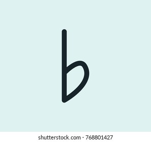Musical flat icon isolated on clean background. Music symbol concept drawing flat icon line in modern style. Vector illustration of music flat icon for your web site mobile logo app UI design.