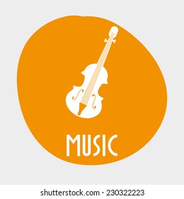 musical graphic design , vector illustration