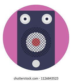 Musical hardware device, speaker box