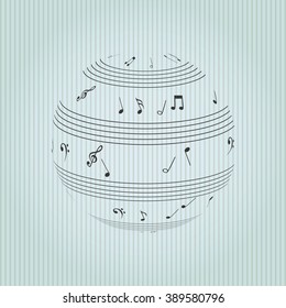 musical icon design 
