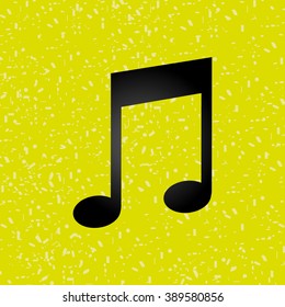 musical icon design 
