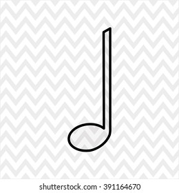 musical icon design 