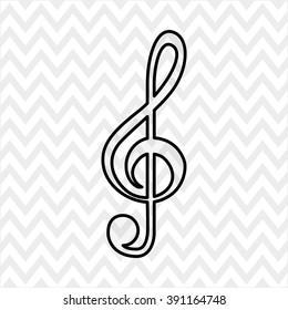 musical icon design 
