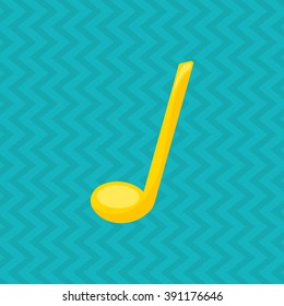 musical icon design, vector illustration eps10 graphic 