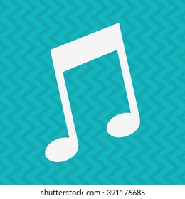 musical icon design, vector illustration eps10 graphic 