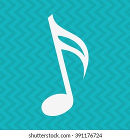 musical icon design, vector illustration eps10 graphic 